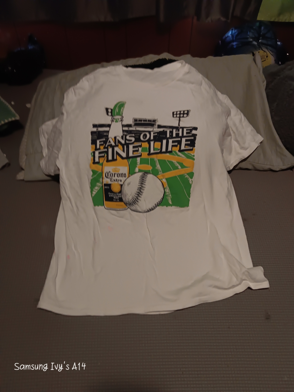 Men’s White Graphic Tee - Fans of the Fine Life